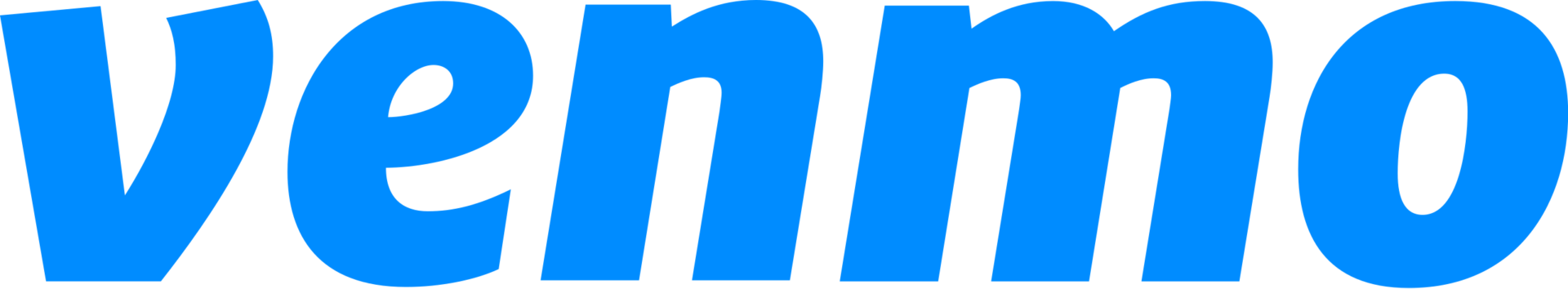 A blue and green background with the letter n